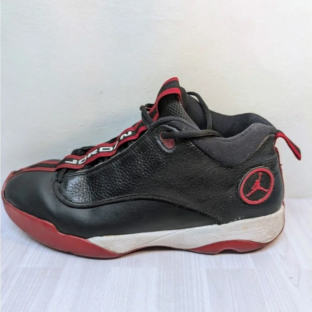 Nike Air Jordan Jumpman Pro Shoe Black/Red Men’s 11 Mid Classic Retro Basketball